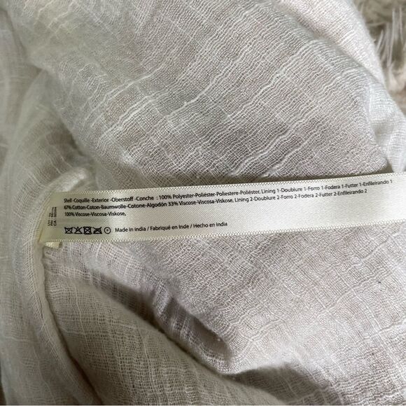 Free People Fuzzy Shag Jacket Coat Size Medium - Picture 6 of 9